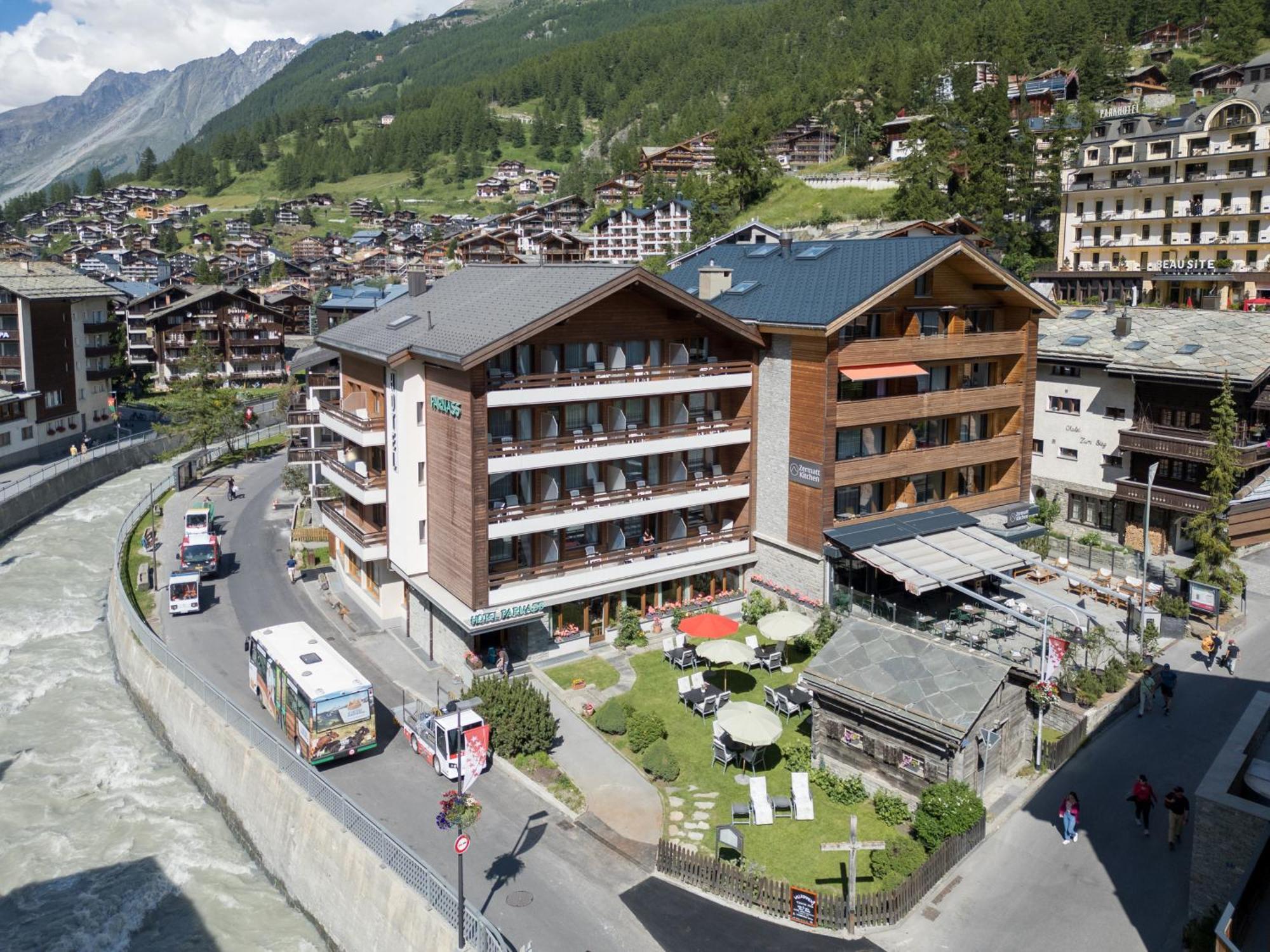 Hotel Parnass Цермат Екстериор снимка